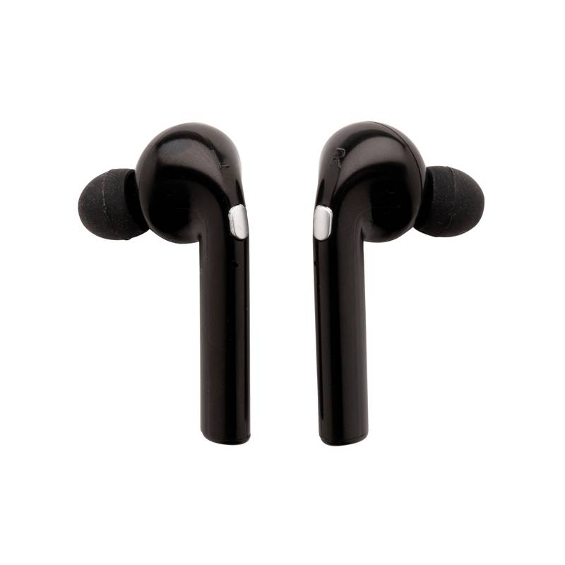 TIRENIO bezdrôtové slúchadlá v nabíjacej krabičke, čierna TIRENIO bezdrôtové slúchadlá v nabíjacej krabičke, čierna